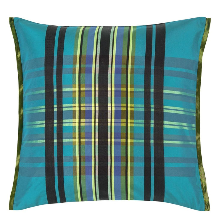 Designers Guild Chennai Azure Silk Cushion
