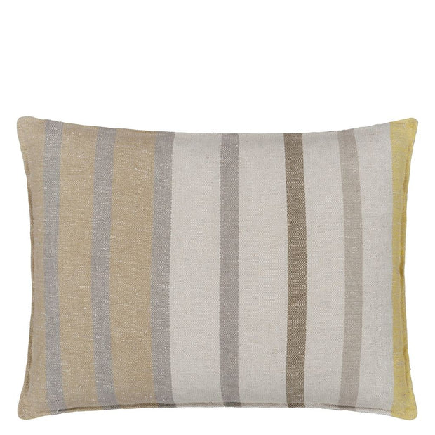 Designers Guild Brera Corso Thyme Linen Cushion