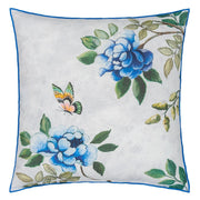Designers Guild Porcelaine De Chine Cobalt Linen Cushion