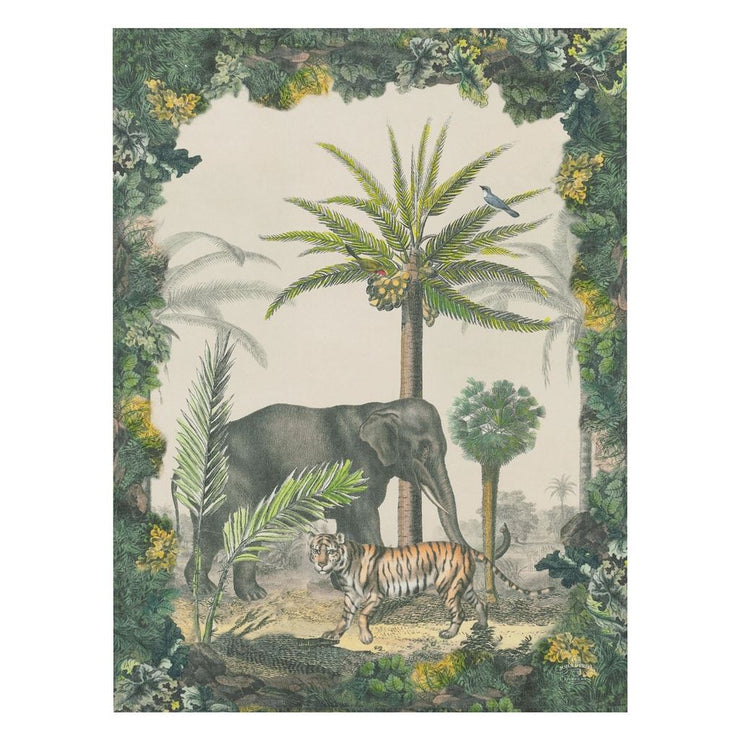 John Derian Palm Trail Sepia Throw