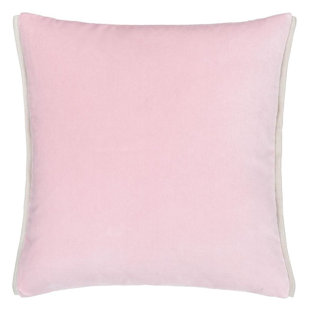 Designers Guild Varese Pale Rose & Dove Velvet Cushion