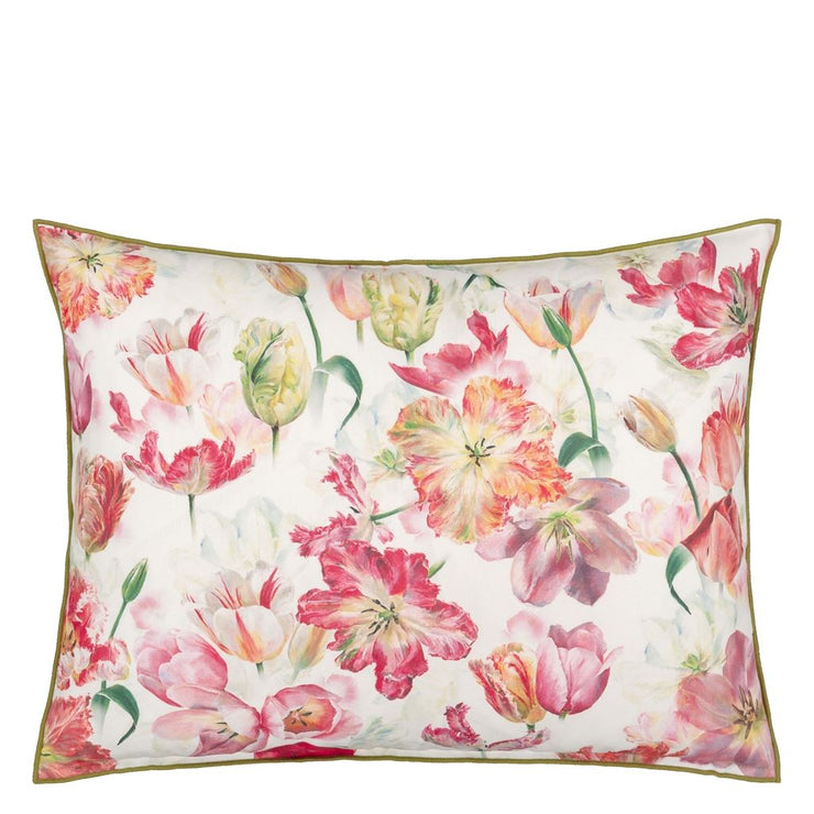 Designers Guild Outdoor Tulip Garden Azalea Cushion