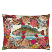 John Derian Grotto Carmine Cushion