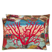 Grotto Carmine Cushion