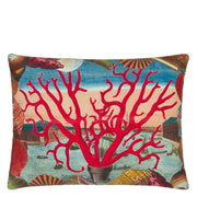 John Derian Grotto Carmine Cushion