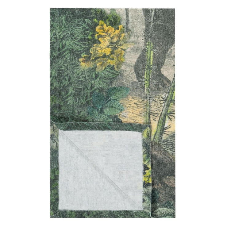 Palm Trail Sepia Throw