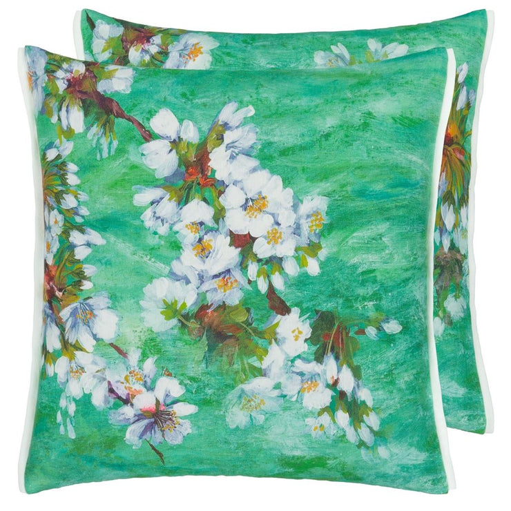 Fleur D'Assam Emerald Cushion
