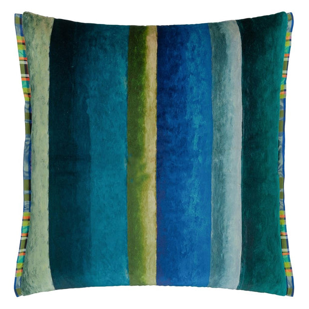 Designers Guild Porcelaine De Chine Velours Indigo Cushion
