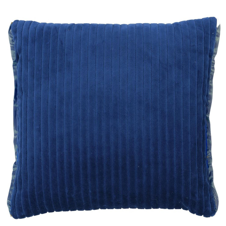 Designers Guild Cassia Cord Indigo Velvet Cushion