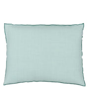 Designers Guild Brera Striato Aqua Linen Cushion