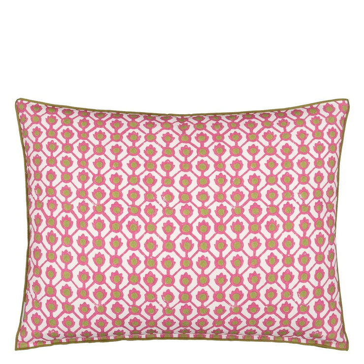 Designers Guild Outdoor Tulip Garden Azalea Cushion