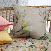 Designers Guild Jardin Botanique Grande Peony Linen Cushion