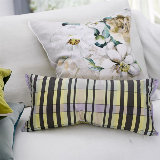 Designers Guild Jardin Botanique Grande Birch Linen Cushion