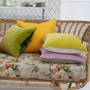 Designers Guild Varese Pale Rose & Dove Velvet Cushion