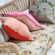 Designers Guild Brera Lino Nasturtium & Papaya Linen Cushion