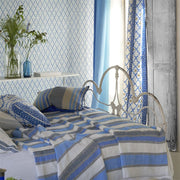 Designers Guild Pergola Trellis Cobalt