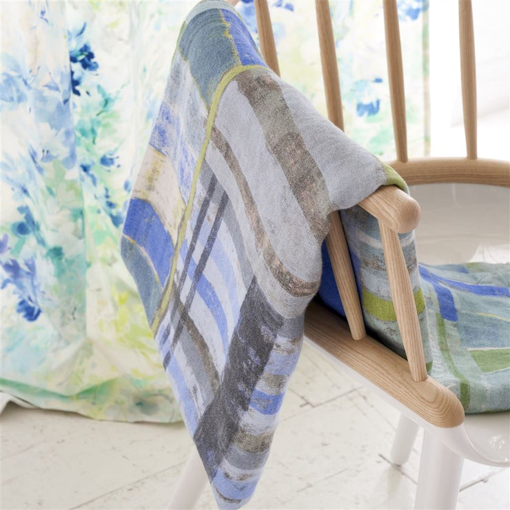 Designers Guild Achara Azure Throw