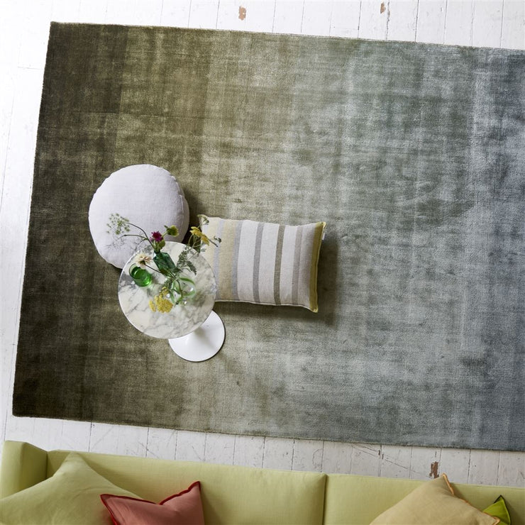 Designers Guild Savoie Olive Rug