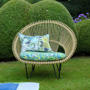 Designers Guild Outdoor Japonaiserie Azure Cushion