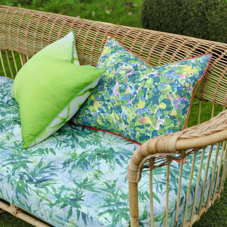 Designers Guild Outdoor Odisha Peridot Cushion