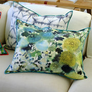 Designers Guild Outdoor Japonaiserie Azure Cushion