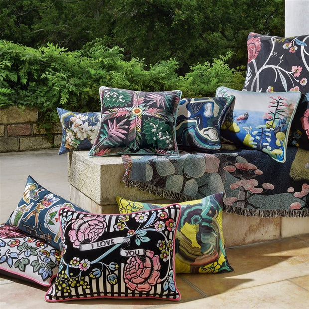 Christian Lacroix Precious Iris Cushion