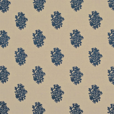 Delphine Embroidery - Indigo