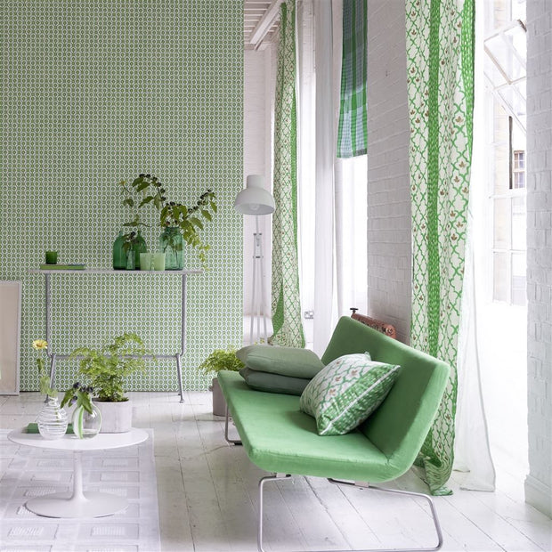 Designers Guild Pergola Trellis Emerald