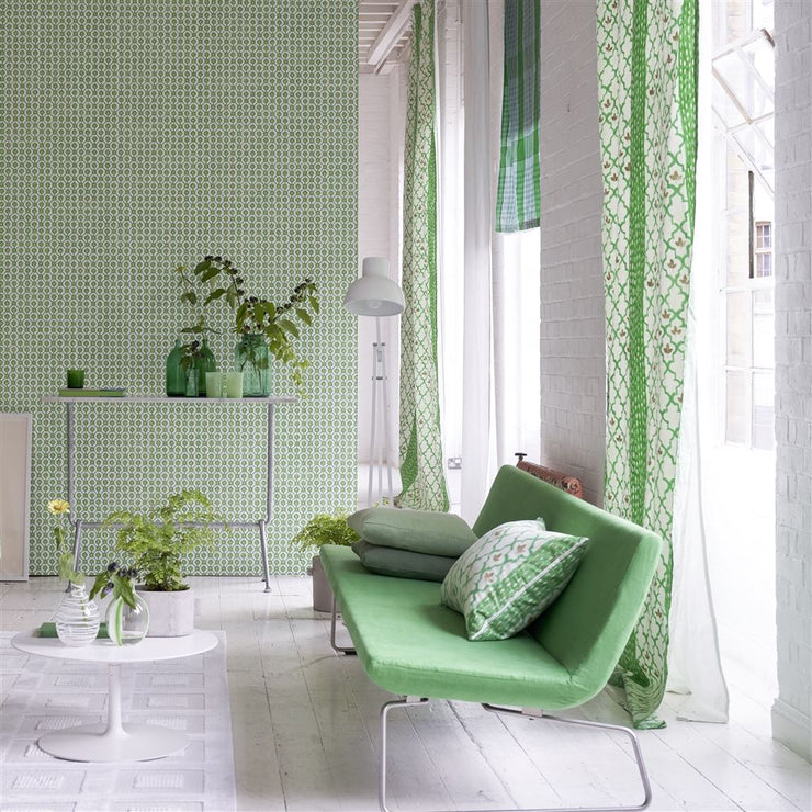 Designers Guild Pergola Trellis Emerald