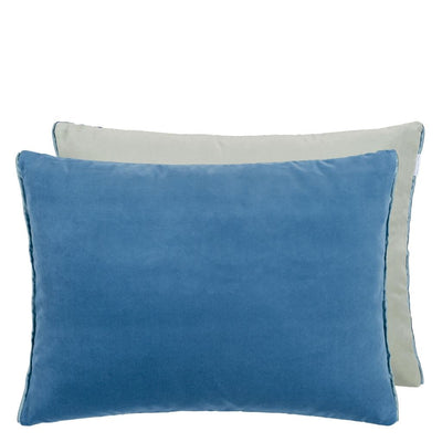 Cassia Denim & Zinc Cushion 