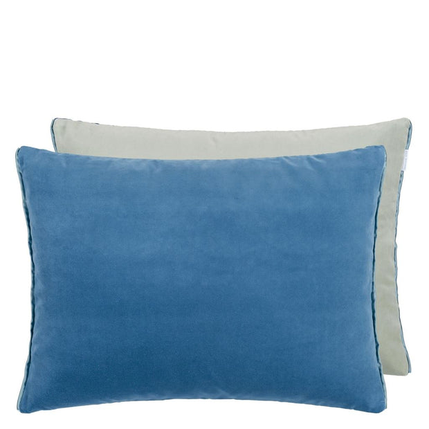 Cassia Denim & Zinc Cushion 