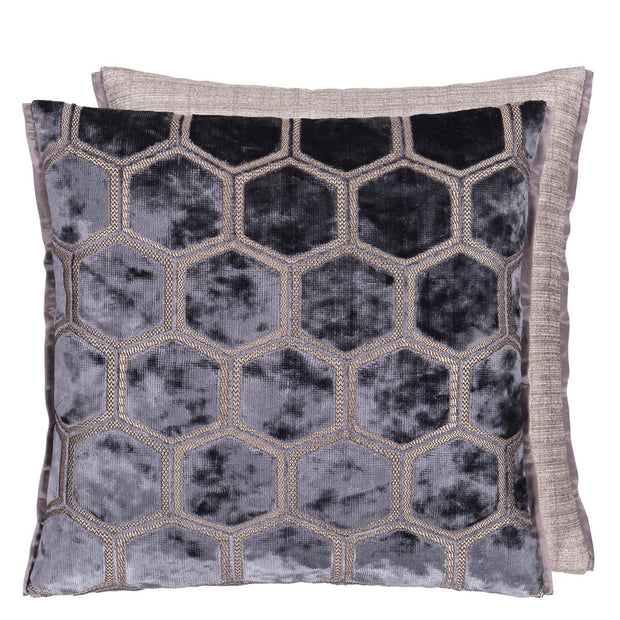 Manipur Graphite Cushion