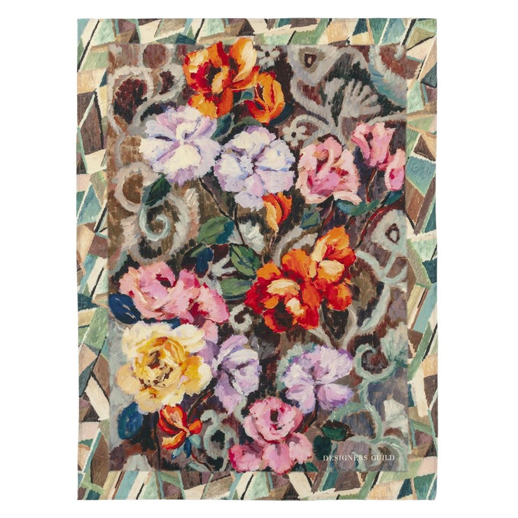 Designers Guild Tapestry Flower Damson Throw