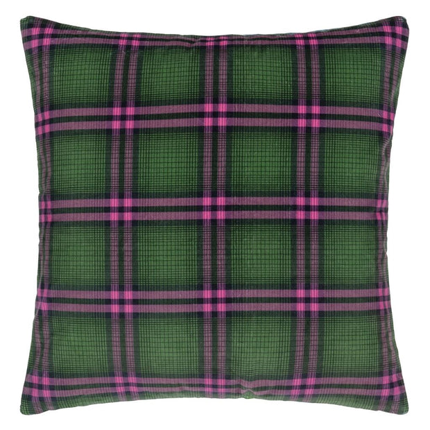 Designers Guild Gertrude Rose Fuchsia Velvet Cushion