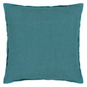 Designers Guild Brera Lino Indian Ocean & Teal Linen Cushion