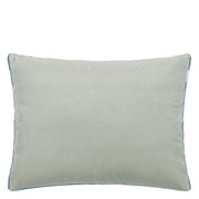 Designers Guild Cassia Denim & Zinc Velvet Cushion