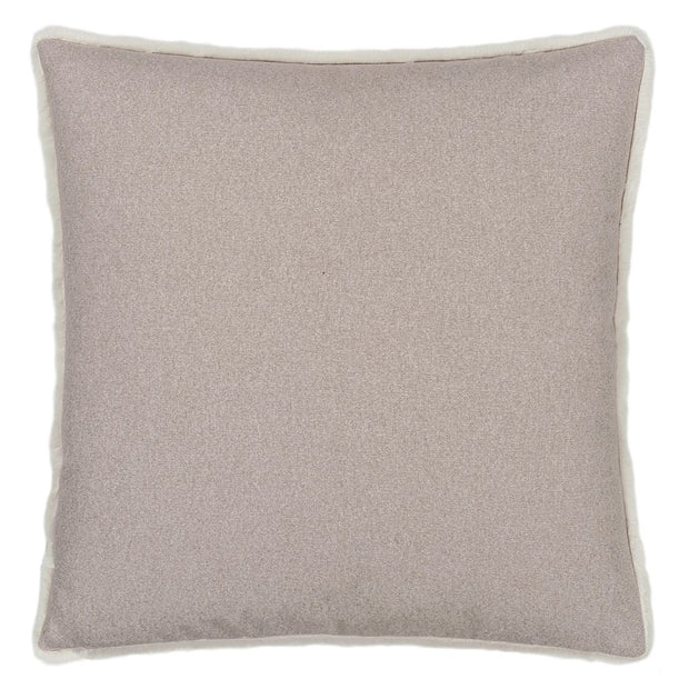 Designers Guild Herdwick Chalk Faux Fur Cushion