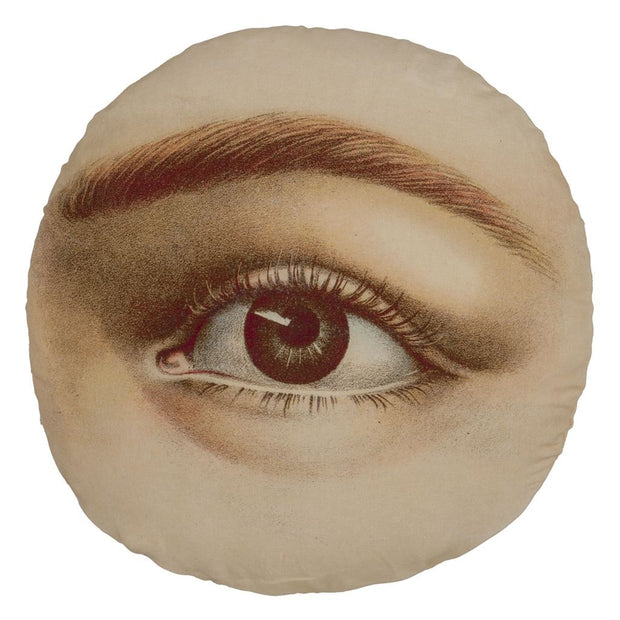 John Derian Eye Sepia Cushion