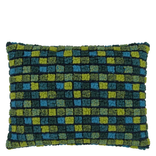 Designers Guild Blengdale Azure Cotton/wool Cushion