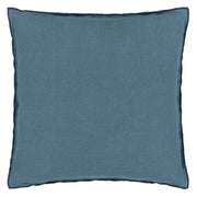 Designers Guild Brera Lino Midnight & Chambray Linen Cushion