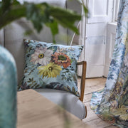 Designers Guild Glynde Eau De Nil Cotton/linen Cushion