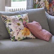 Designers Guild Glynde Coral Cotton/linen Cushion