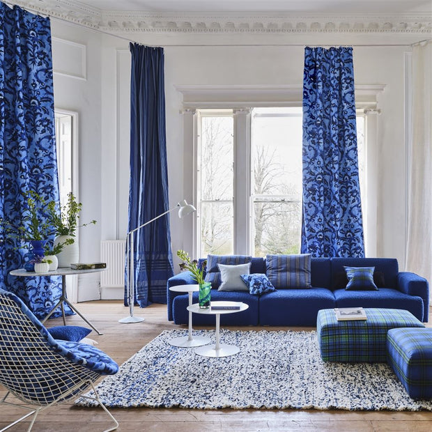 Designers Guild Fontenoy Indigo Rug