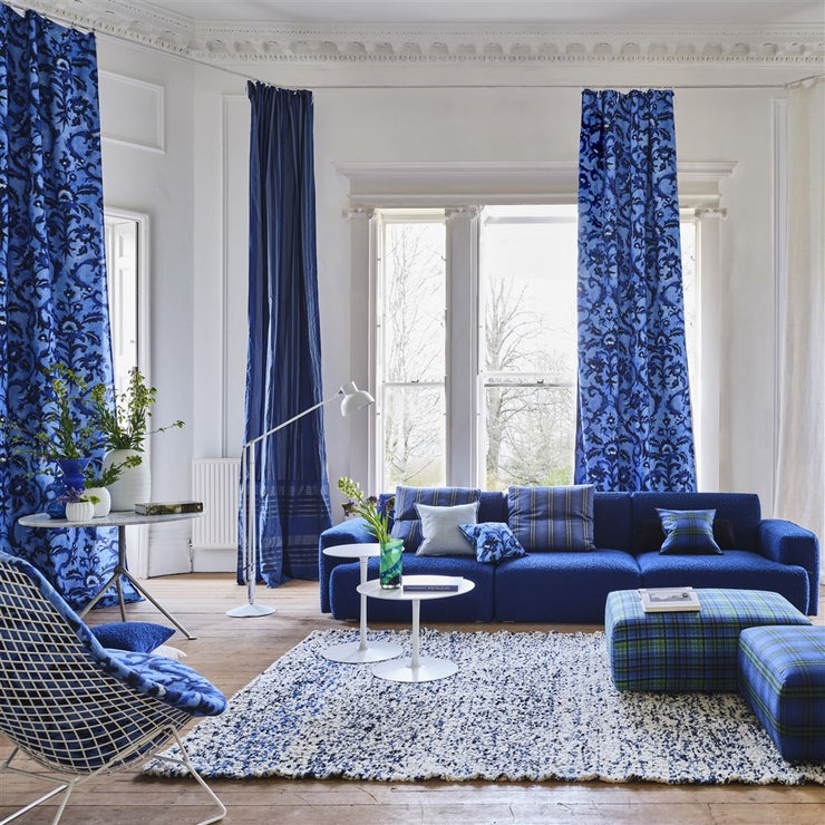 Designers Guild Fontenoy Indigo Rug