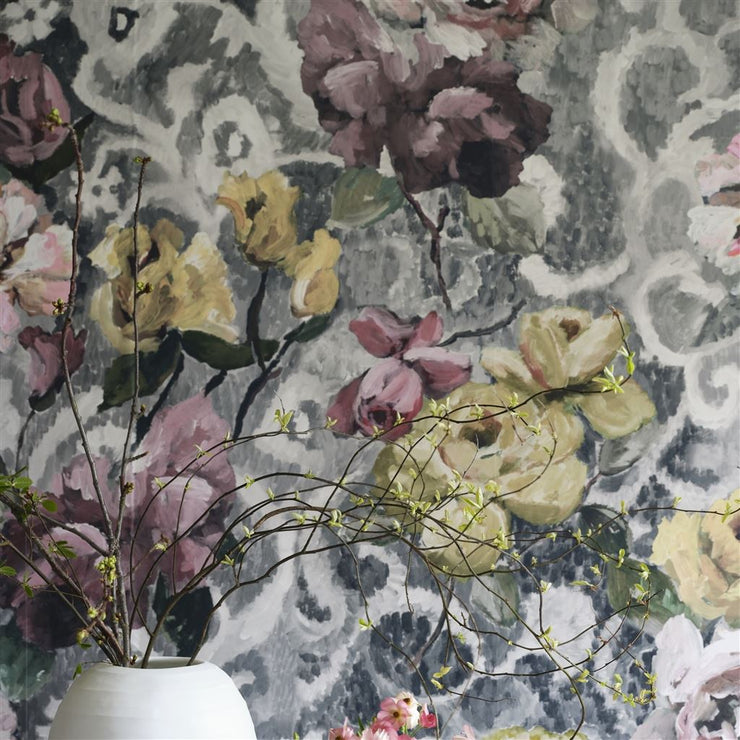 Designers Guild Tapestry Flower Platinum