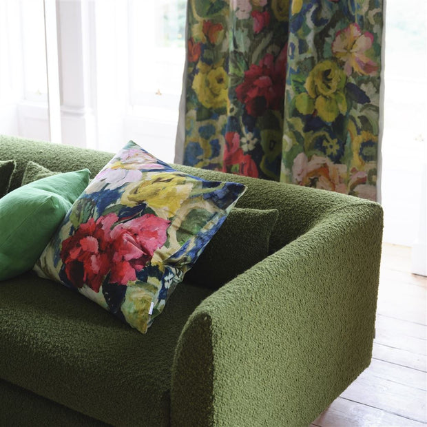 Designers Guild Tapestry Flower Vintage Green