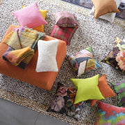 Designers Guild Brera Lino Brick & Turmeric Linen Cushion