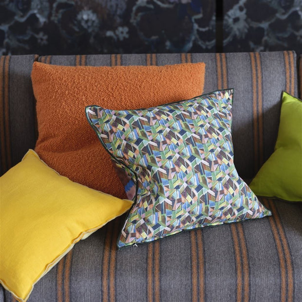 Designers Guild Grafton Forest Cotton Cushion