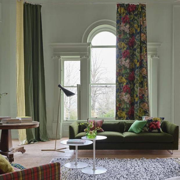 Designers Guild Tapestry Flower Vintage Green