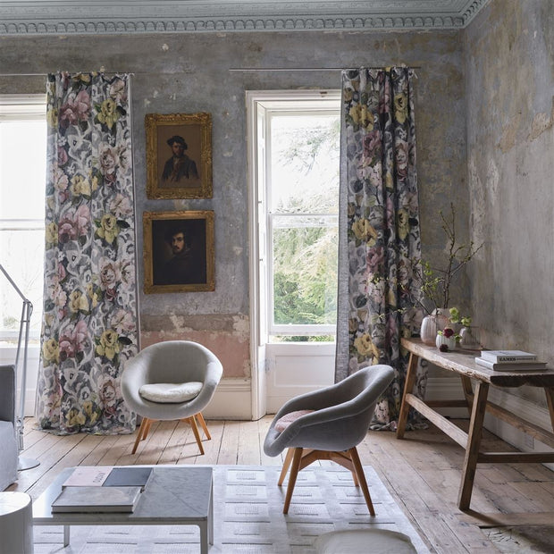 Designers Guild Tapestry Flower Platinum